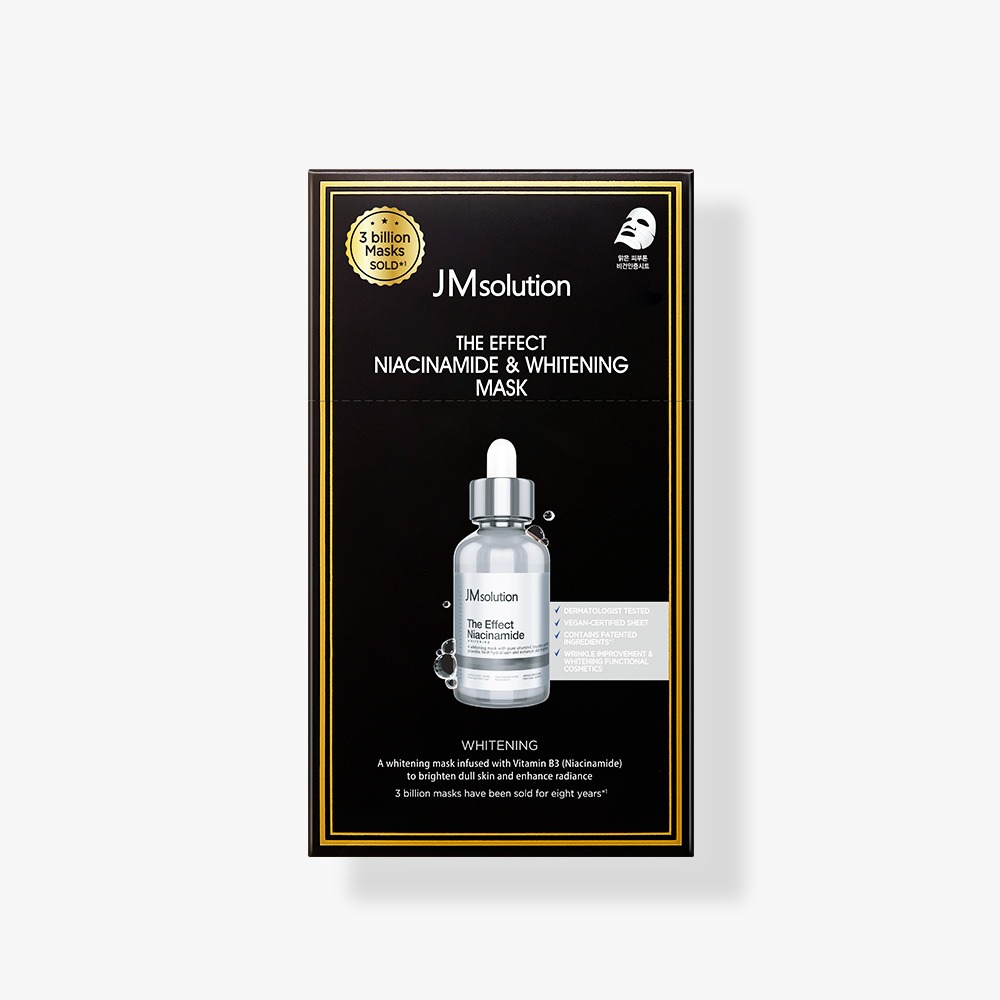 JMS Маска тканевая JMSOLUTION THE EFFECT NIACINAMIDE & WHITENING MASK