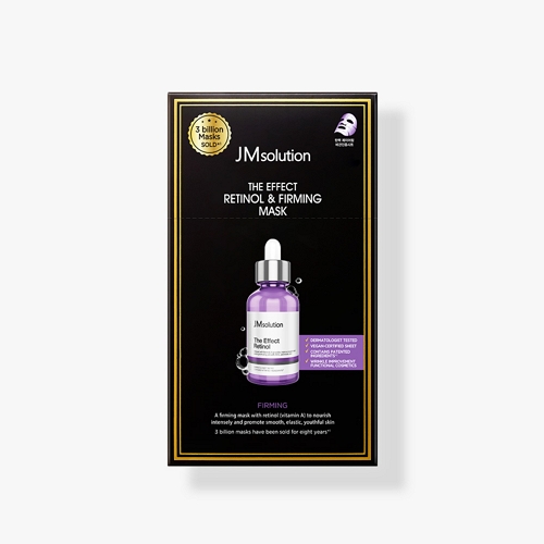 JMS Маска тканевая JMSOLUTION THE EFFECT RETINOL & FIRMING MASK