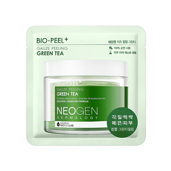 НЕО Успокаивающие пилинг-пэды с зеленым чаем NEOGEN Dermalogy Bio-Peel Gauze Peeling Green Tea 1шт